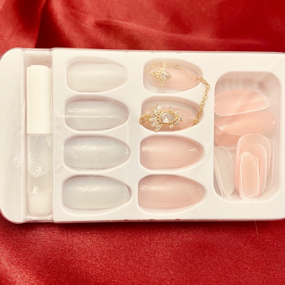 Pink Pudding Charm Press-on Nails - Picture 10 of 12
